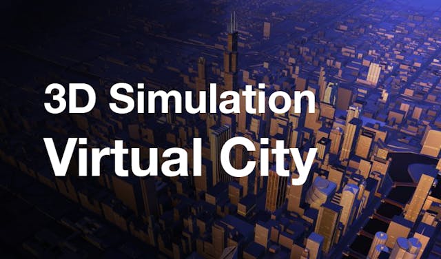 3d virtual city
